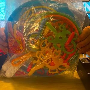 Super party bubble blowing kit